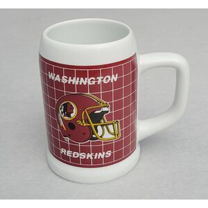 Vintage Papel‎ Washington Redskins NFL Football 20 oz Ceramic Mug Beer Stein